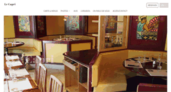 Desktop Screenshot of pizzeria-lecapri.fr